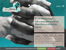 Tablet Screenshot of elementerre-formation.fr